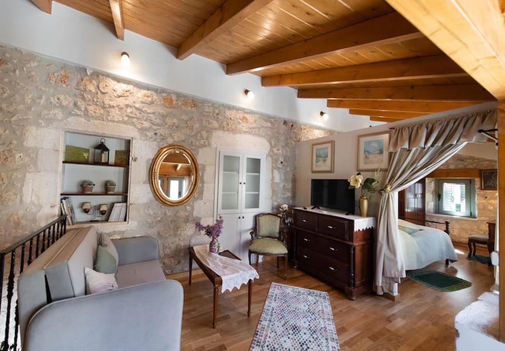KariáLa Casa Di Bella A Tradional Stone House With Barbecue别墅 外观 照片
