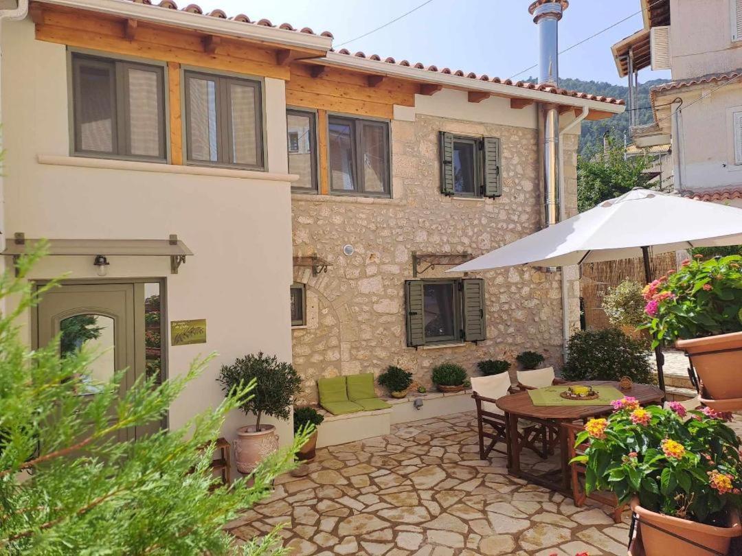 KariáLa Casa Di Bella A Tradional Stone House With Barbecue别墅 外观 照片